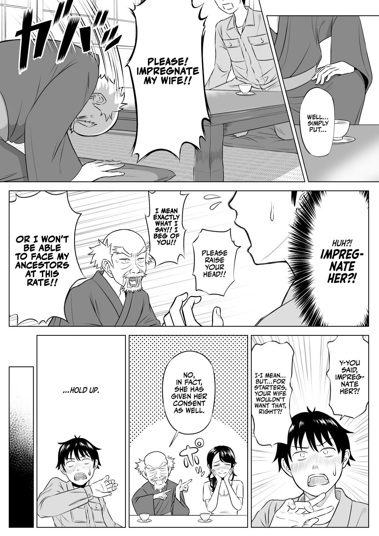 Hentai Manga Comic-Shizuka Tachibana, the Housewife Who Collects My Sperm Donations, Doesn't Know a Damn Thing!!-Chapter 3-17